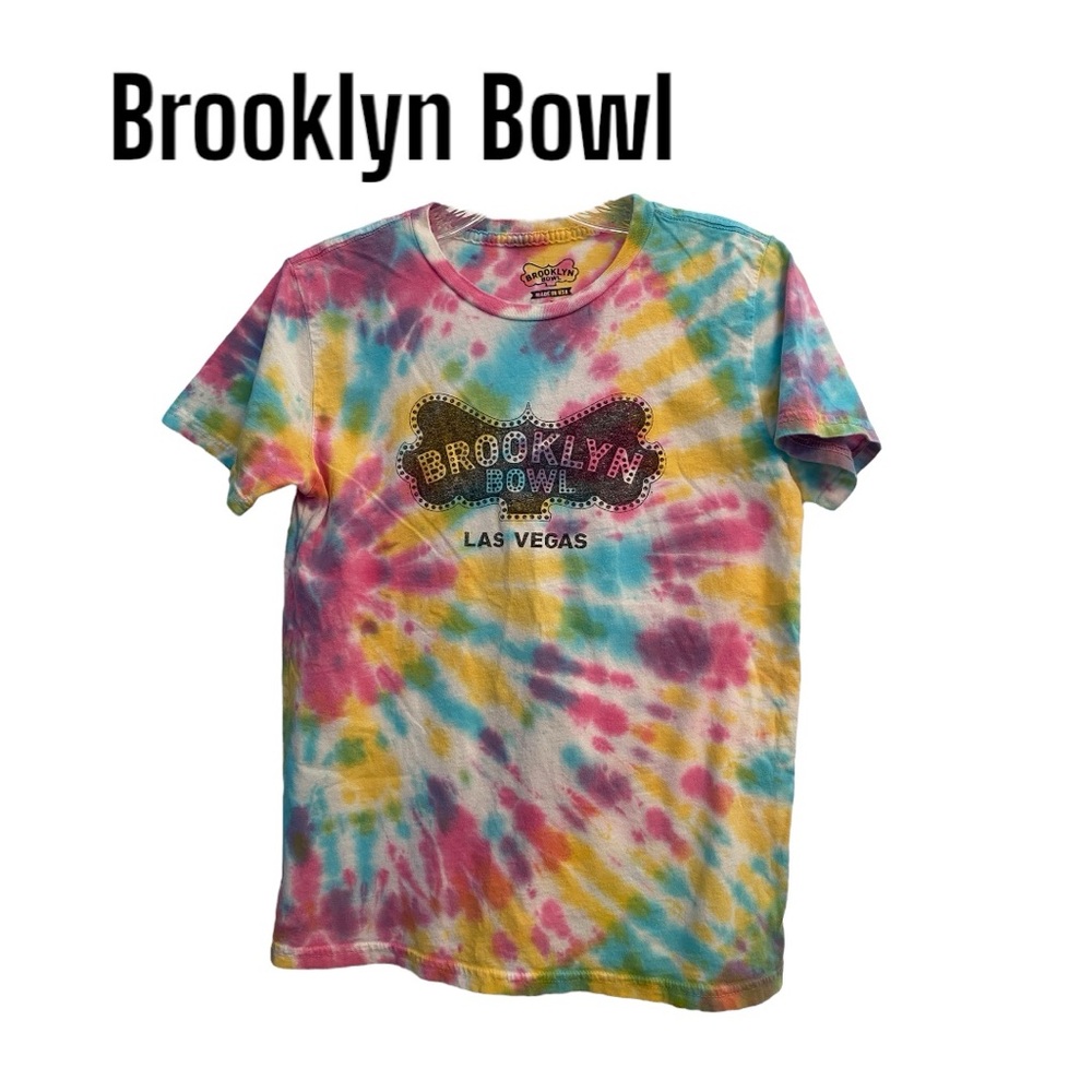 Brooklyn Bowl Vegas Tie-Dye Short Sleeve Tee L